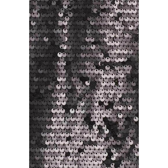 Leith Womens Black Sequin V Neck Sheath Mini Dress - Picture 6 of 6